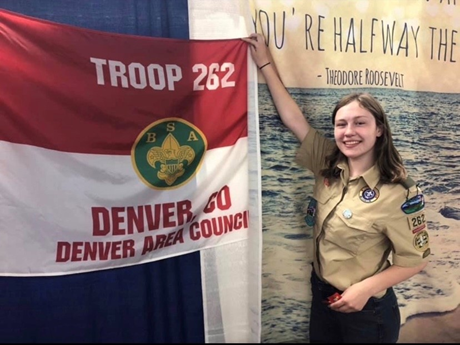 Elizabeth Germain eagle scout
